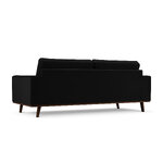 Velvet sofa (hebe) mazzini sofas black, velvet