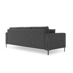 Sofa &quot;venus&quot; tamsiai pilka, struktūrinio audinio