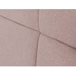 Pääty (begonia) mazzini sohvat pinkki, strukturoitu kangas, 120x10x140