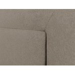 Sängynpääty (primevere) mazzini sohvat beige 2, strukturoitu kangas, 120x10x140