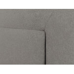 Sängynpääty (primevere) mazzini sohvat harmaa 2, strukturoitu kangas, 120x10x140
