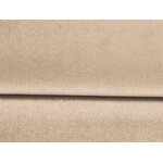 Headboard (begonia) mazzini sofas dark beige, velvet, 120x10x140