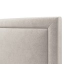 Headboard (primevere) mazzini sofas beige 2, velvet, 120x10x140