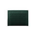 Headboard (primevere) mazzini sofas bottle green, velvet, 120x10x140