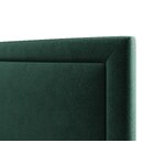 Headboard (primevere) mazzini sofas bottle green, velvet, 120x10x140