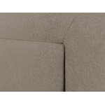 Headboard (primevere) mazzini sofas beige 2, structured fabric, 120x10x160