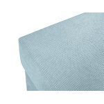 Tumba (quince) mazzini sofas light blue, velvet