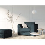 Tumba (quince) mazzini sofas blue, velvet