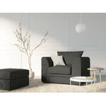 Tumba (quince) mazzini sofas dark gray, velvet