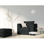 Tumba (quince) mazzini sofas black, velvet