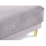 Tumba (freesia) mazzini sohvat laventeli, sametti, kulta metalli