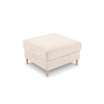 Tumba (rose) mazzini sofas beige, velvet, natural beech wood