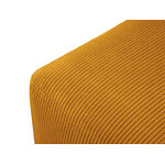 Tumba (rose) mazzini sofas yellow, velvet, natural beech wood