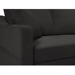 Kampinė sofa-lova (rožinė) mazzini sofos tamsiai pilka, aksominė, natūralaus buko mediena, geriau