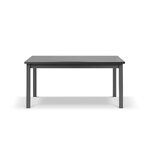 Extendable dining table (bonsai) mazzini sofas graphite mdf, wood, 78x90x160