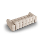 Sofa (nino) beige, structured fabric