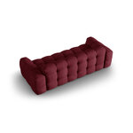 Sofa (nino) bordeaux, structured fabric