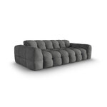 Sofa (nino) dark gray, structured fabric