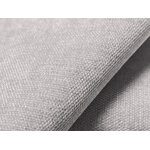 Corner sofa (nino) light gray, structured fabric