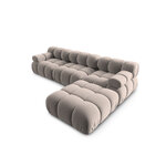 Modulaarinen sohva &quot;bellis&quot; beige, sametti