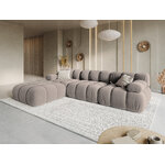 Modulaarinen sohva &quot;bellis&quot; beige, sametti