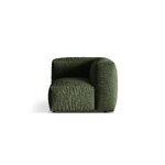 Модуль дивана (мартина) зеленый, бархат