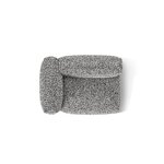 Dīvāna modulis 'martina' grafīts, bukle, pa kreisi