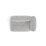 Dīvāna modulis 'martina' sudraba, bukle, pa labi