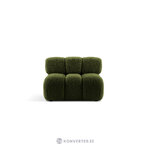 Sofa module (bellis) green, boucle