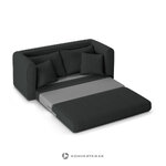 Sofa lido (micadoni home) tamsiai pilkas, struktūrinis audinys