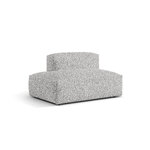 Dīvāna modulis 'martina' sudraba, bubulis