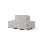 Sofa module 'martina' silver, boucle