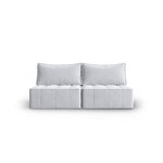 Modular sofa &#39;mike&#39; light grey, velvet