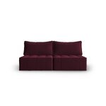 Modular sofa &quot;mike&quot; dark red, velvet