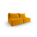 Modulinė sofa &quot;mike&quot; auksinė, aksominė