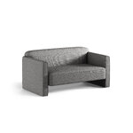 Диван «Эбби» серый, структурированная ткань