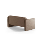 Диван «Эбби» темно-бежевый, структурированная ткань