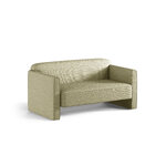 Диван «Эбби» оливковый, структурированная ткань