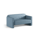 Диван «Эбби» синий джинс, структурированная ткань