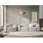 Sofa &quot;blair&quot; gray, chenille