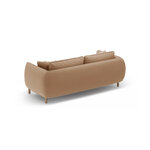 Диван «Ада» песочный, бархат