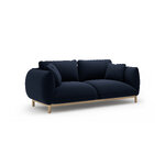 Sofa 'ada' royal blue, velvet