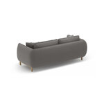 Dīvāns 'ada' pelēks, samts