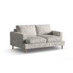 Диван «Алия» бежевый меланж, структурированная ткань