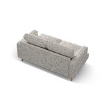 Диван «Алия» бежевый меланж, структурированная ткань