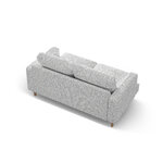 Диван «Алия» светло-серый меланж, структурированная ткань