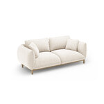 Диван «Ада» цвета слоновой кости, структурированная ткань