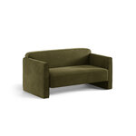 Dīvāns 'abby' zaļš, samts