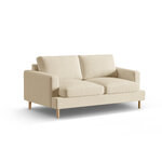 Диван «Алия» темно-бежевый, бархат