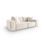 Modulinė sofa &quot;mike&quot; smėlio spalvos, aksominė